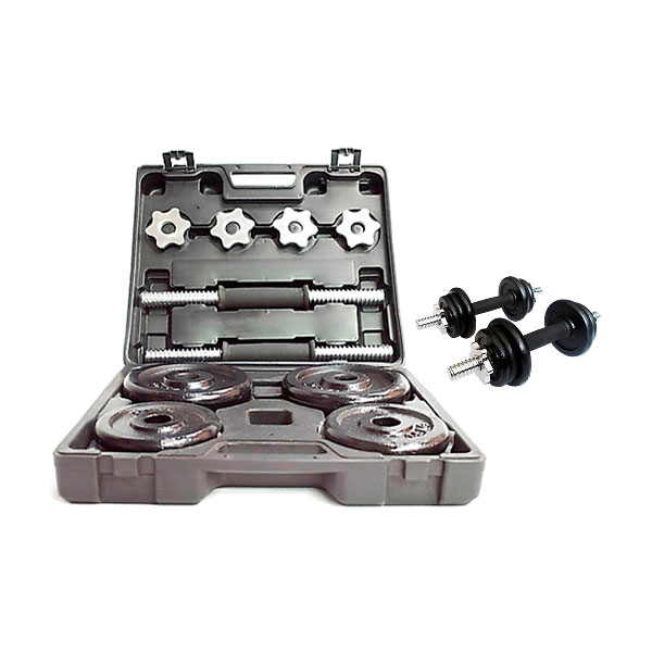 KIT DE MANCUERNAS 20KG SPORTFITNESS