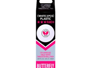 PELOTA R40+ 3 ESTRELLAS BUTTERFLY