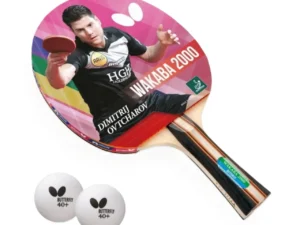 RAQUETA WAKABA 2000 + 2 BOLAS BUTTERFLY